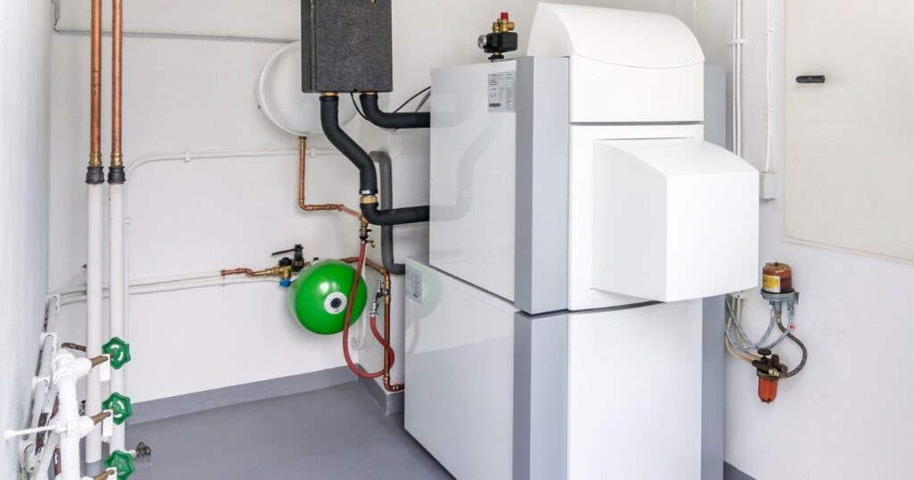 Hybride warmtepomp in de kelder